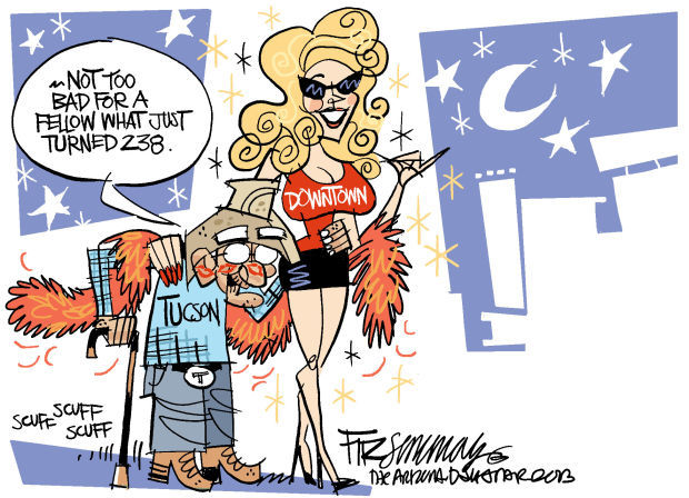 Daily Fitz Cartoon: Feeling young